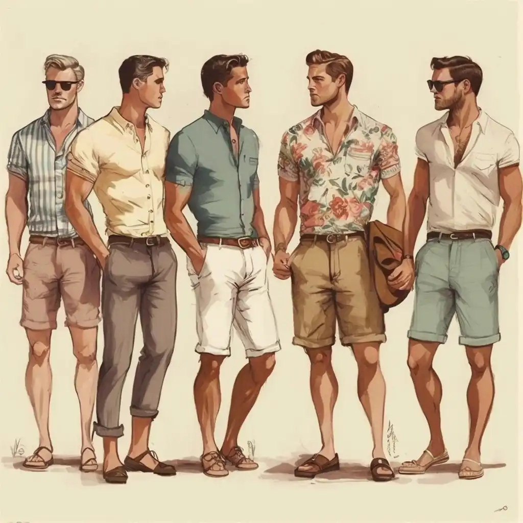 Stijlvol En Toch Comfortabel: Herenbermuda’s Met Elastische Tailleband